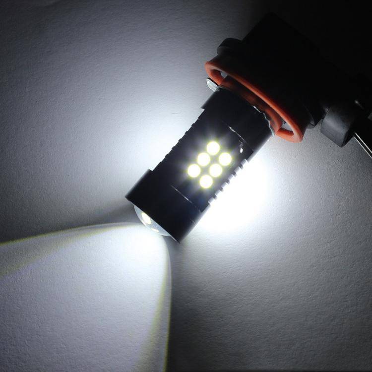 1pair Automotive High-power LED White Light Fog Lamp(H11)