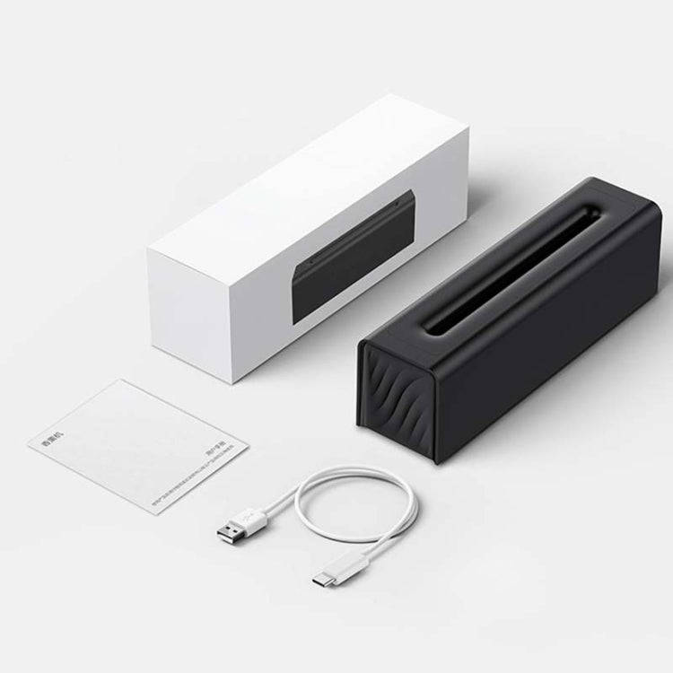 DQ711  Flame Aromatherapy Diffuser Quiet USB Air Humidifier(Black)
