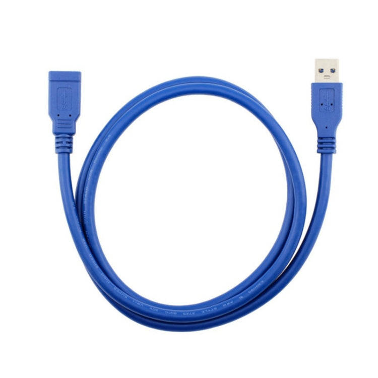 USB 3.0 Male To Female Computer Mouse Keyboard USB Extension Cable, Size: 5m(Blue)