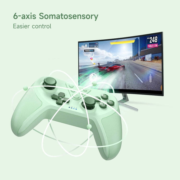 EasySMX T37 Wireless Joysticks Game Controller For Switch / Switch OLED / Switch Lite / PC(Purple)