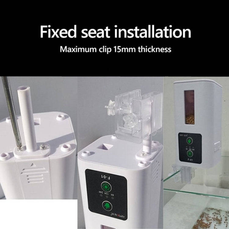 XINMA F-01 400ml Fish Tank Automatic Feeding Device Aquarium Intelligente Timing High-capacity Fi...