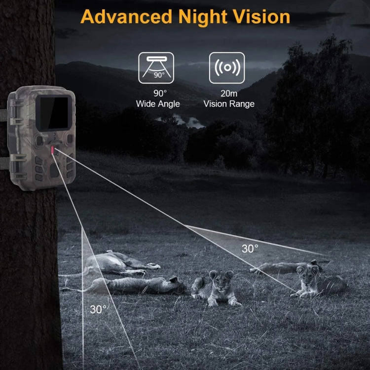 WiFi301 24MP+1296P WIFI+Bluetooth Infrared Night Vision Tracking Hunting Camera
