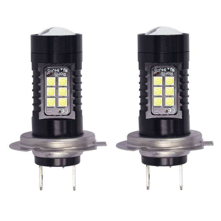 1pair Automotive High-power LED White Light Fog Lamp(H7)