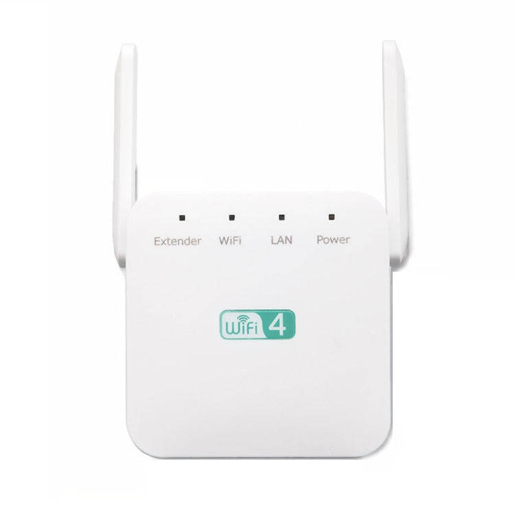 2.4G 300M Wi-Fi Amplifier Long Range WiFi Repeater Wireless Signal Booster US Plug White