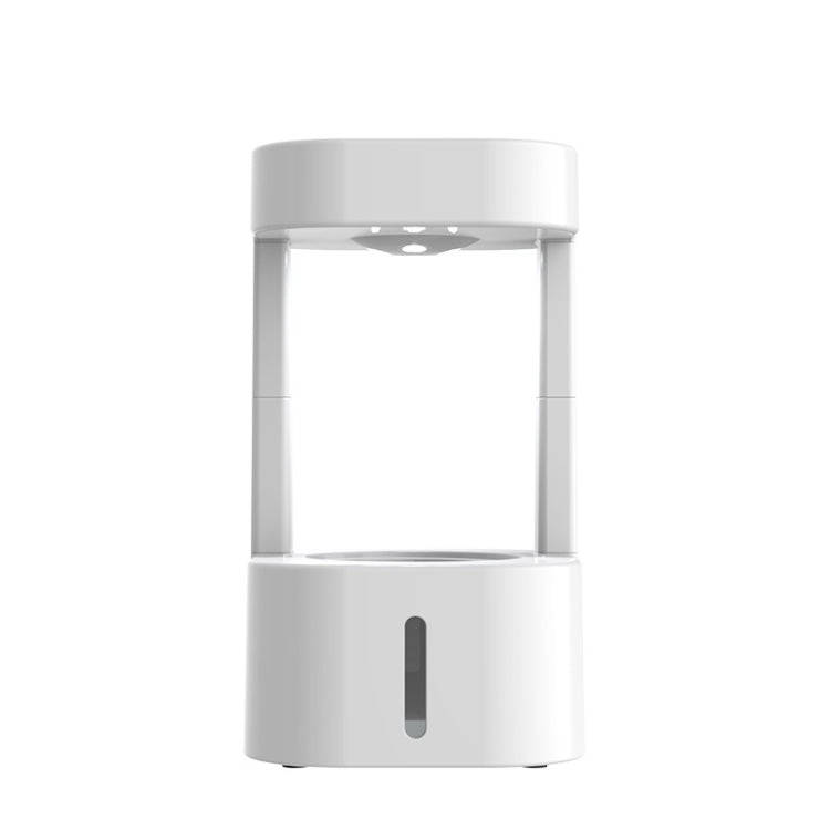 580ml Anti-gravity Humidifier Water Droplet Backflow Atomizer Aromatherapy Machine(Colorful Light)
