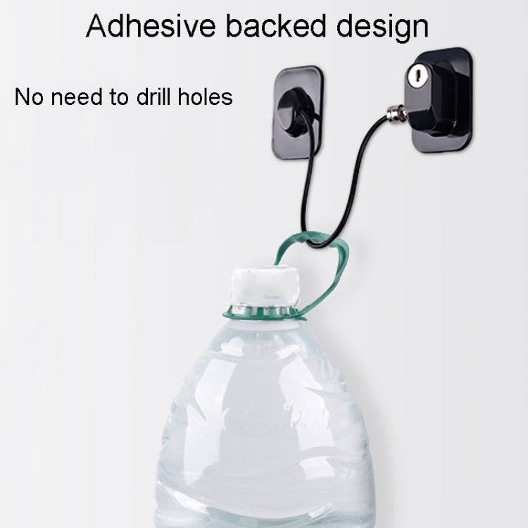 Door And Window Limiters Child Security Anti-Theft Latch With Key(White)