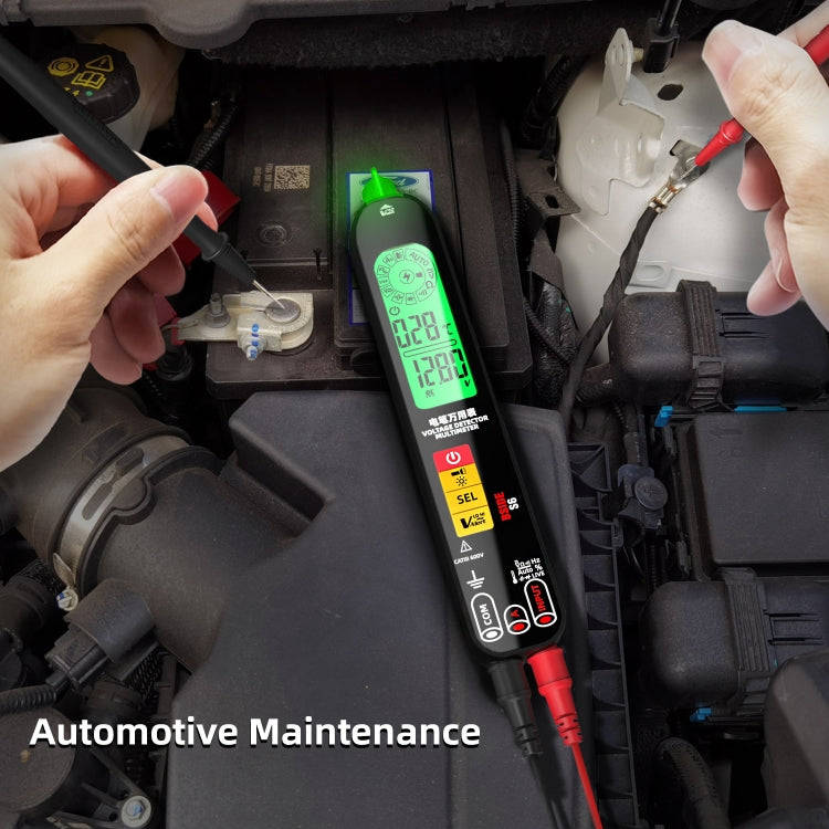 BSIDE S6 Smart Digital Multimeter Current Test Pen Capacitance Temperature Voltage Detector(Charg...