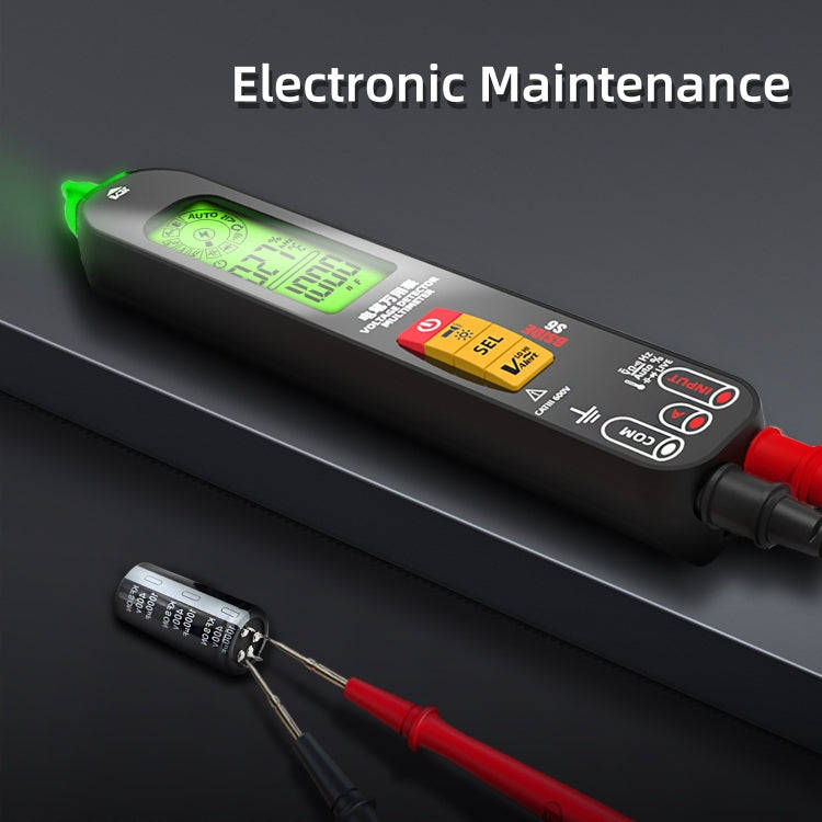 BSIDE S6 Smart Digital Multimeter Current Test Pen Capacitance Temperature Voltage Detector(Charg...