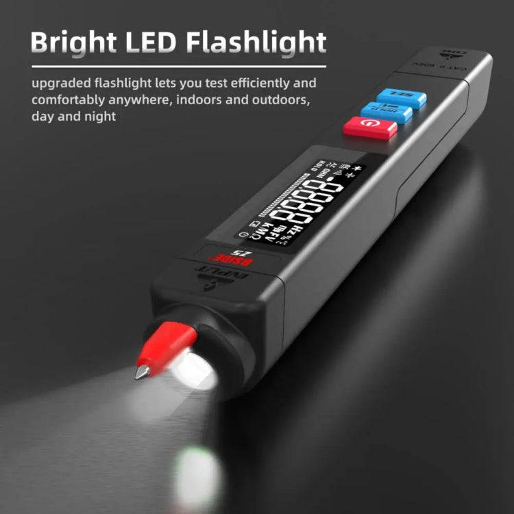 BSIDE Z5 Smart Pen Multimeter Backlight LCD 6000 Counts Auto Voltage Detector