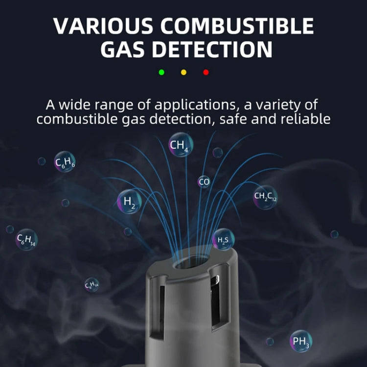 BSIDE X4A Portable Combustible Gas Detector Gas Leakage Alarm