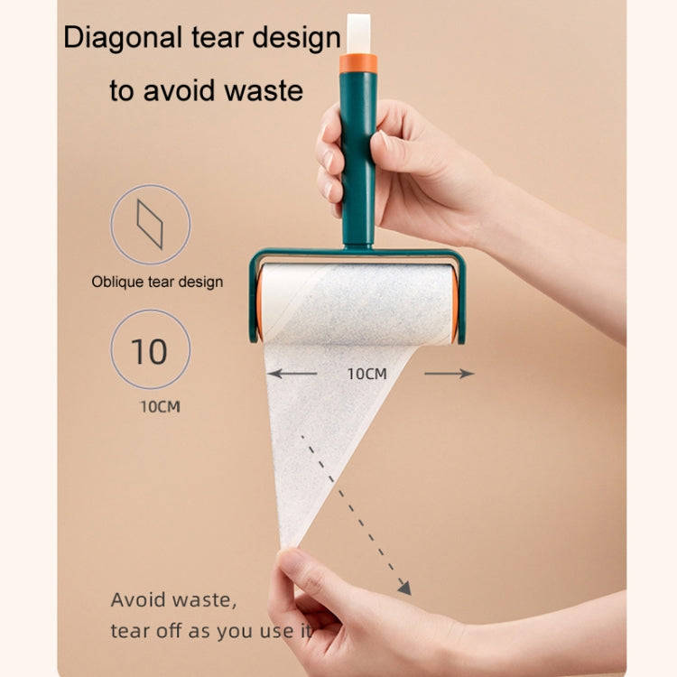 Tear-off Roll Clothes Pet Sticky Hair Roller Brush, Color: 3 Rolls Replace Paper