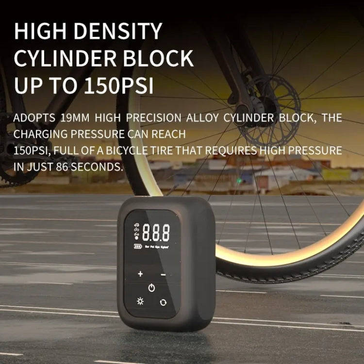Multifunctional Portable Car Electric Wireless Tire Inflator Pump(Mechanical Button)