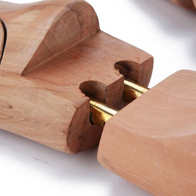 1pair Dutchwood Shoe Stretcher Expander Adjustable Anti-Wrinkle Shoe Last, Size: 41/42