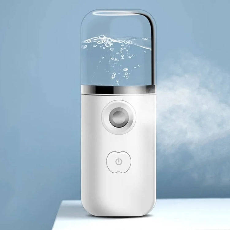 30ml Handheld Alcohol Disinfectant Instrument USB Interface Hydration Meter Humidifier, Color: Green