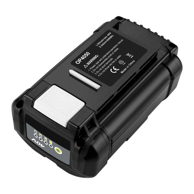 5000mAh For Ryobi OP4026A / OP4050 40V Lawn Mowers Lithium-ion Battery