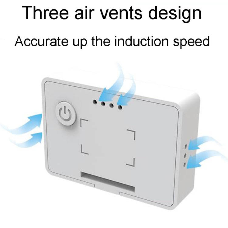 Household Indoor Mini Electronic Temperature And Humidity Meter With Stand(White)