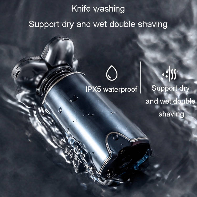 Men Multifunctional Electrical Shaver Rechargeable 5-Blade Shaving Razor(Black)