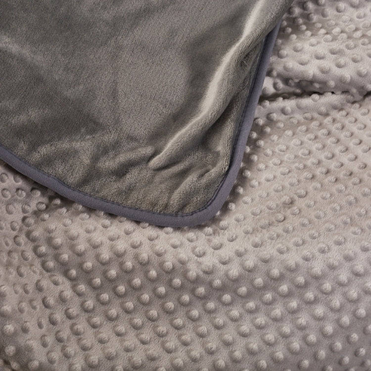 1.3 x 1.6m 220V Electric Blanket Heated Mattress Shawl Winter Body Warmer EU Plug(Dot Velvet)