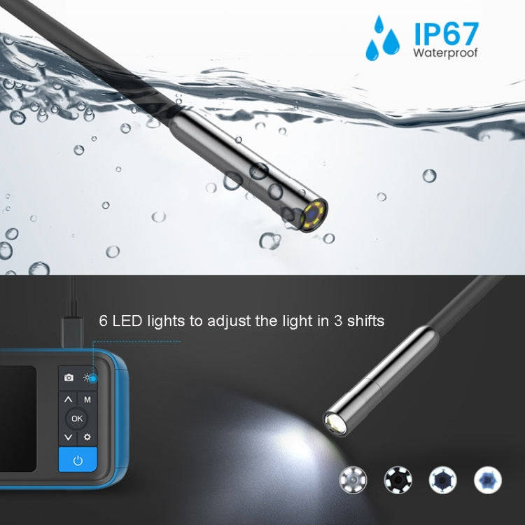 TESLONG MS450 5.5mm HD Pixel 4.5 Inch IPS LCD Screen Endoscope Auto Repair Tools, 5M