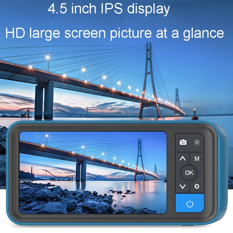 TESLONG MS450 5.5mm HD Pixel 4.5 Inch IPS LCD Screen Endoscope Auto Repair Tools, 5M