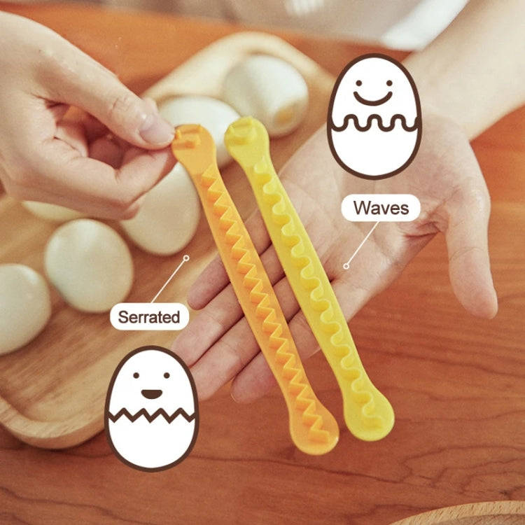 2pcs /Set Lace Egg Cutter DIY Egg Mold Kitchen Salad Making Tools