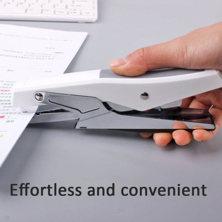 Deli  Labor-saving Stapler NO.12 Handheld Stapler Papers Stapling Machine, Spec: 0329 Black With ...