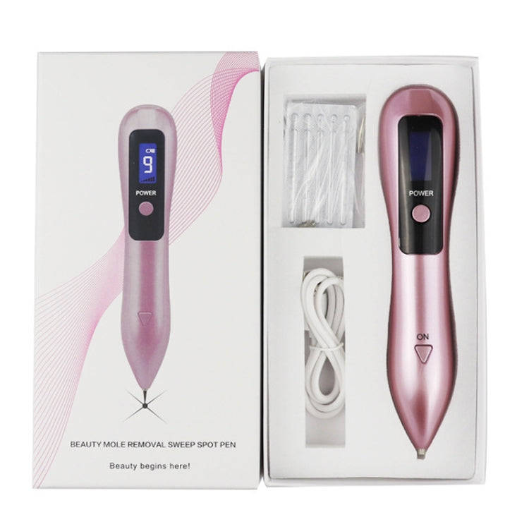 9 Gears Mole Spotting Pen LCD Home Laser Mole Spot Sweeping Beauty Instrument Without Shoot Light...