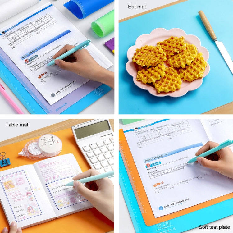 YAOJIE Non-Slip Exam Pad Student Stationery Drawing Writing Soft Board Office Writing Mat, Specif...
