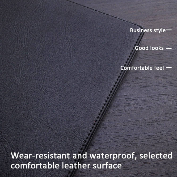 Deli 16K 80 Pages Business Office Notebook Leather Student Stationery Notes