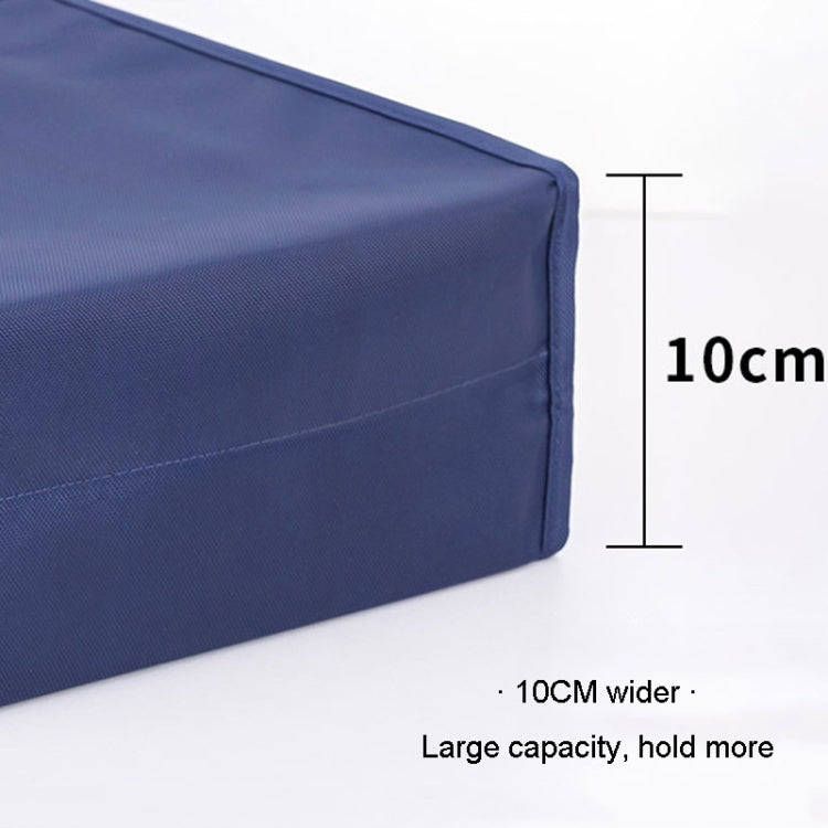 BeiDuoMei Portable File Bag A4 Waterproof Zipper Folder Can Put Water Cup Storage Bag(3 Layers Da...