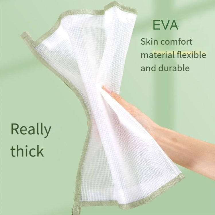 YAOJIE Student Subject Classification Storage Bag EVA 3D Thicken A4 Exam Special File Bags(Blue)