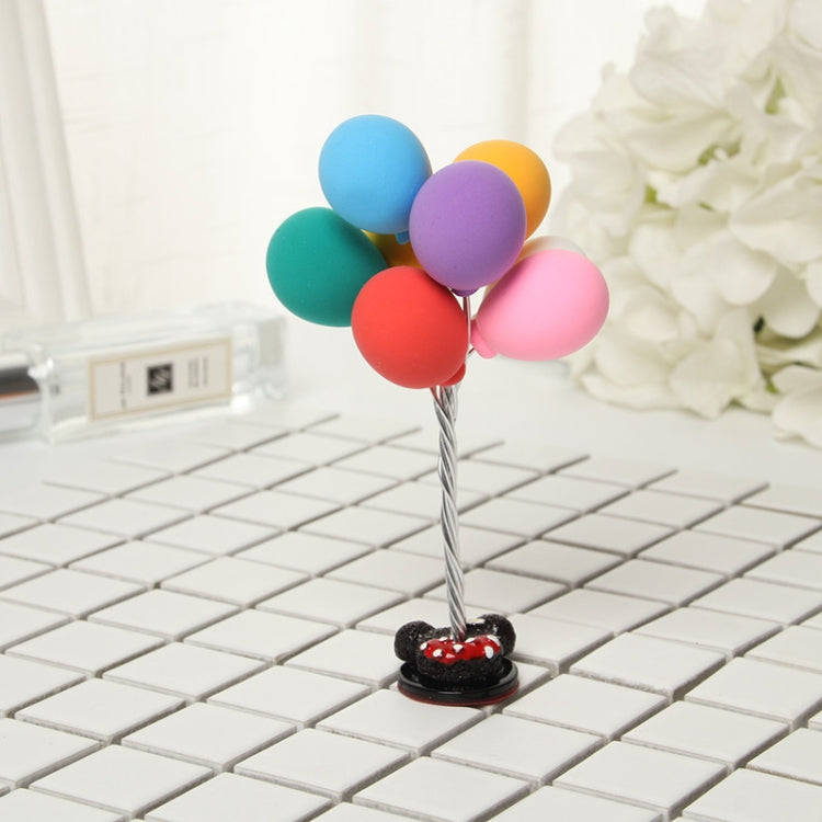 Car Ornaments Confession Balloons Cute Decorative Supplies, Color: Colorful