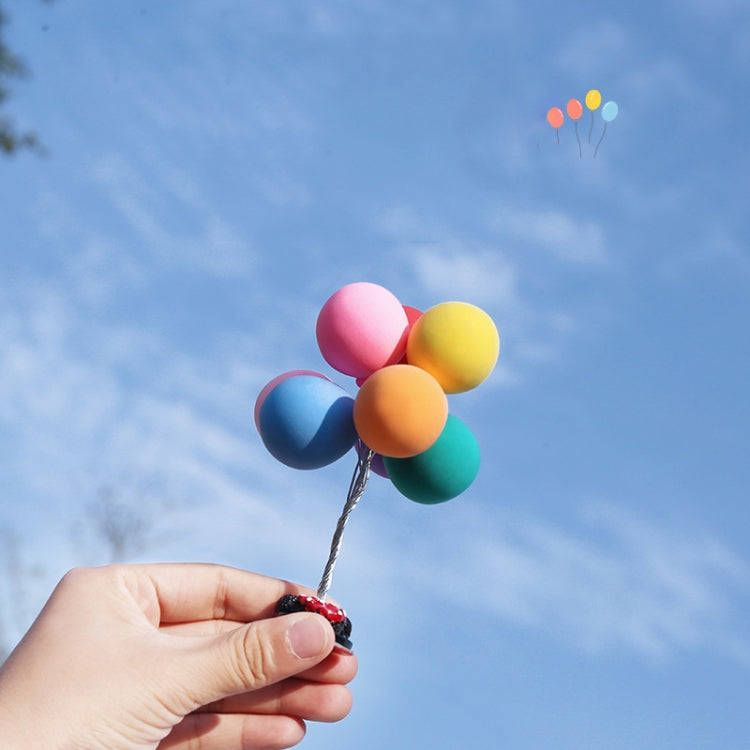 Car Ornaments Confession Balloons Cute Decorative Supplies, Color: Colorful
