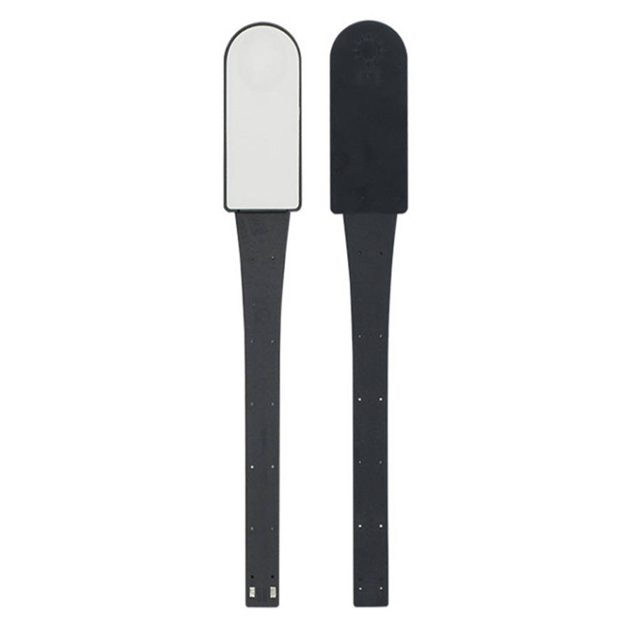 USB Charging Stepless Dimming LED Clip Light Dormitory Bedside Magnetic Reading Lamp(Black)