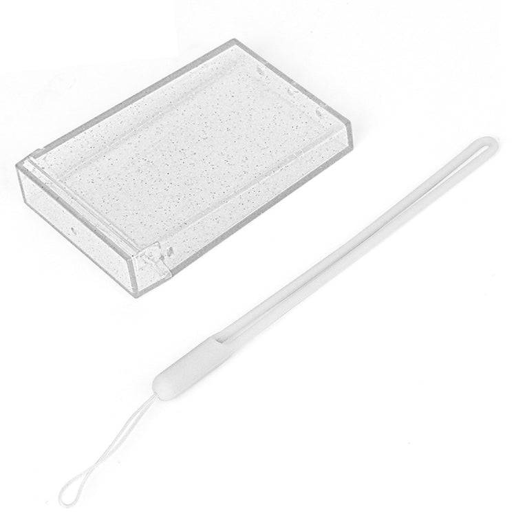 3 inch Ice Cream Glitter Photo Box Celebrity Photo Card Storage Box For Polaroids, Color: Transpa...