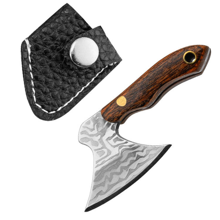 Mini Knife Keychain Portable Removal Express Pendant Accessory With Holster, Model: Axe Laser Pat...