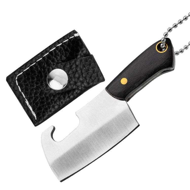 Mini Knife Keychain Portable Removal Express Pendant Accessory With Holster, Model: Bottle Opener...