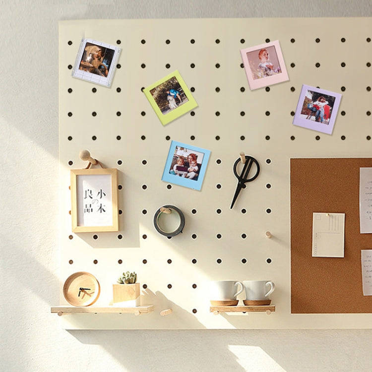 For Polaroid Square Photo Frame Magnetic Building Blocks Assembled Refrigerator Magnet(Random Col...