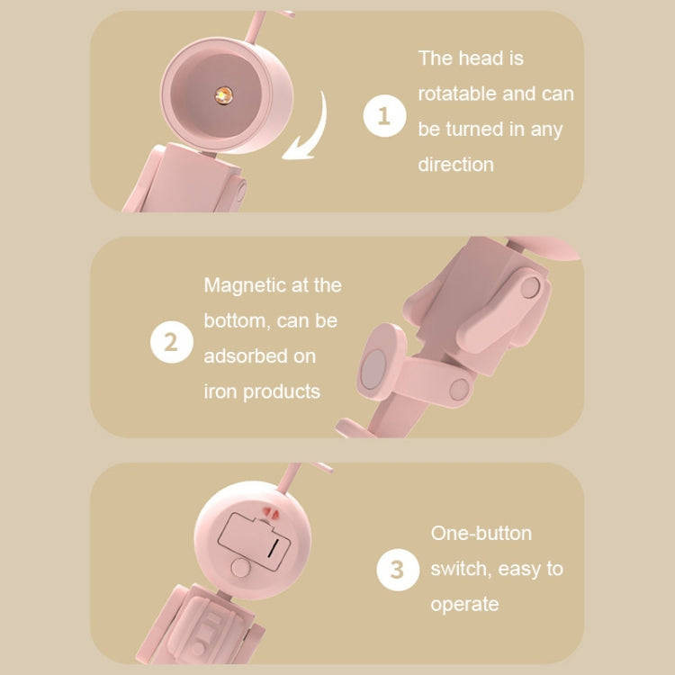 Mini Astronaut Magnetic LED Night Light Desktop Building Block Ornaments Desk Lamp, Color: Square...