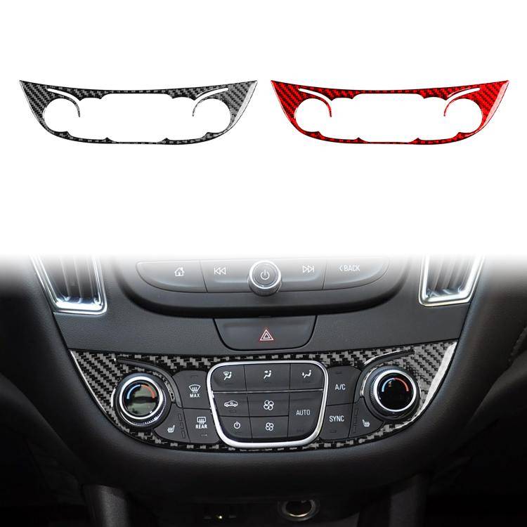For Chevrolet Malibu 2016-2022 B Model Left-hand Drive Center Control Knob Panel Sticker(Black)