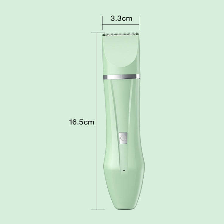 Multifunctional Pet Electric Shaver Cat And Dog Hair Clipper, Color: 3-in-1 Green