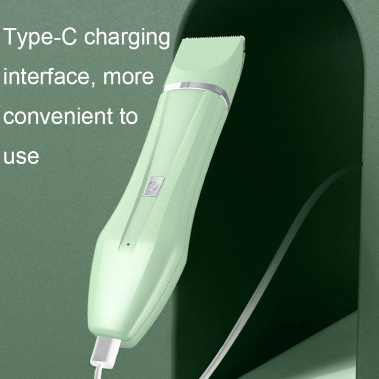 Multifunctional Pet Electric Shaver Cat And Dog Hair Clipper, Color: 3-in-1 Green