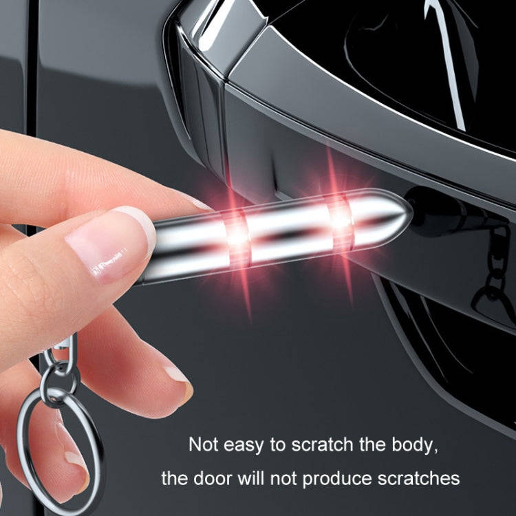 Static Elimination Car Keychain Static Discharger(Red Upgraded)