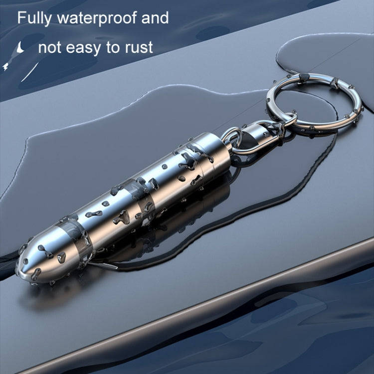Static Elimination Car Keychain Static Discharger(Blue Upgraded)