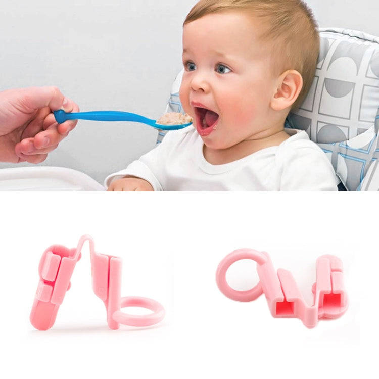 3pcs/set Children Chopstick Grip Corrector Non-slip Practice Chopsticks Finger Cots, Random Packa...