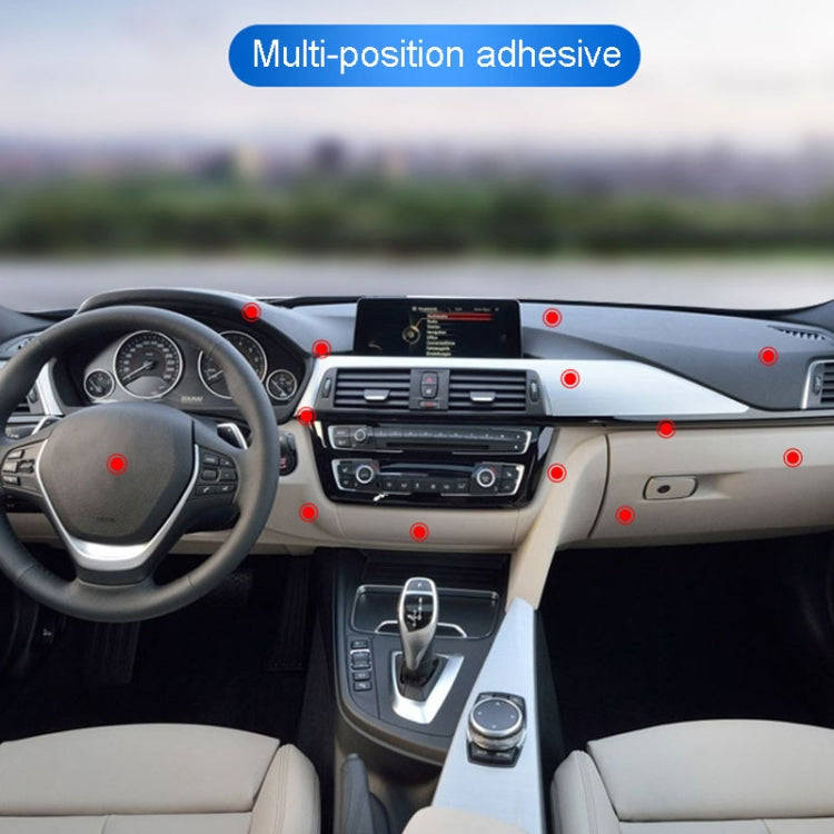 Multifunctional Sticky Car Navigation Holder Automobile Cell Phone Support Bracket, Model: Square...