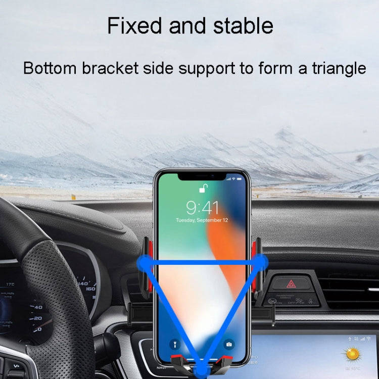 Suction Cup Model Car Cell Phone Telescopic Holder Universal Automobile Navigation Bracket(Red)