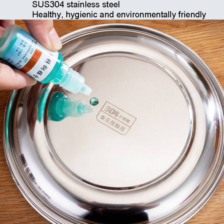 16cm Double Layer 304 Stainless Steel Round Lunch Box