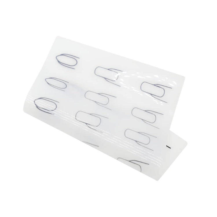 Silicone Manicure Pads Nail Sticker Printing Filling Coloring Pads(21x15cm A)