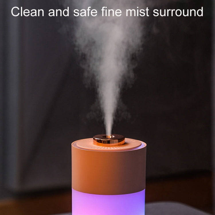 USB Colorful Cup Humidifier Home Car Ambient Light Desktop Air Purifier(Green)